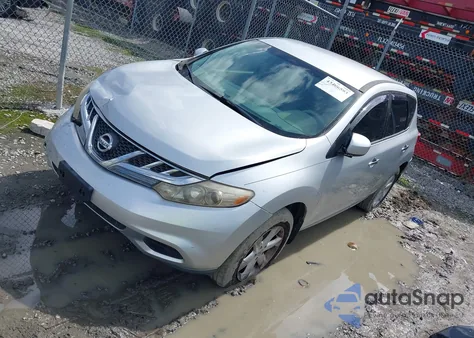 2011 Nissan Murano S from USA, damaged, VIN JN8AZ1MU7BW058687